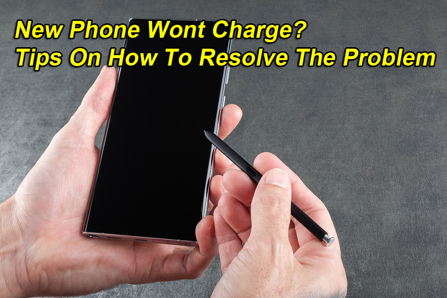 how to fix new phone battery not charging